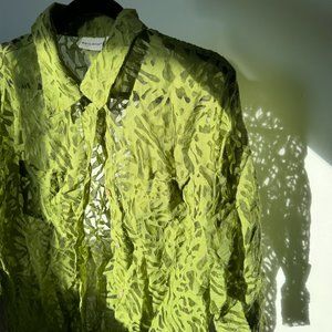 Green unisex vintage shirt